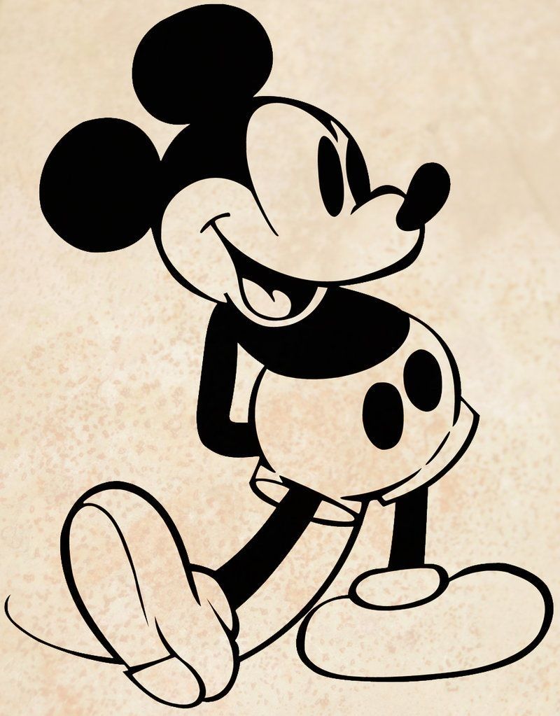 Topolino vintage bianco e nero, 800x1023 Verticale, Mobile