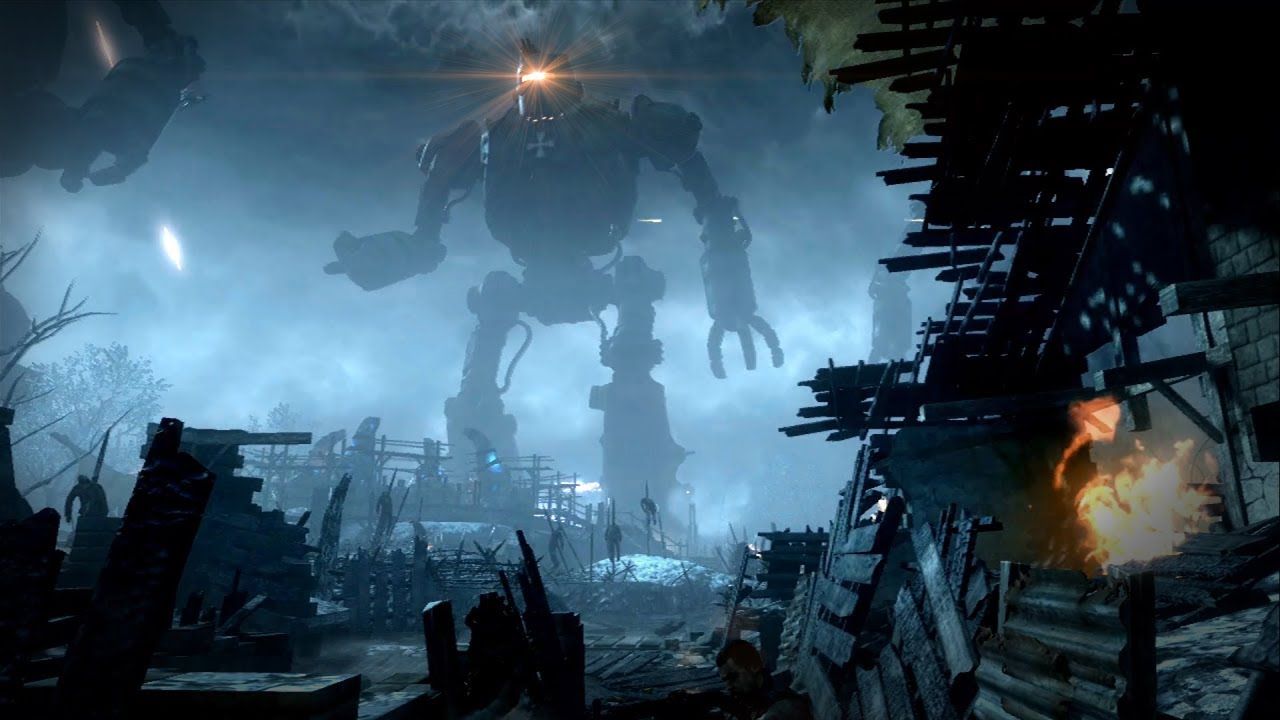 Robot gigante Origins Black Ops, 1280x720 720p, iMac