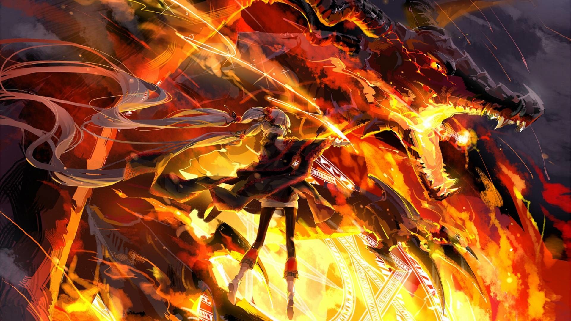 Ragazza anime capelli biondi, 1920x1080 Full HD, PC Desktop