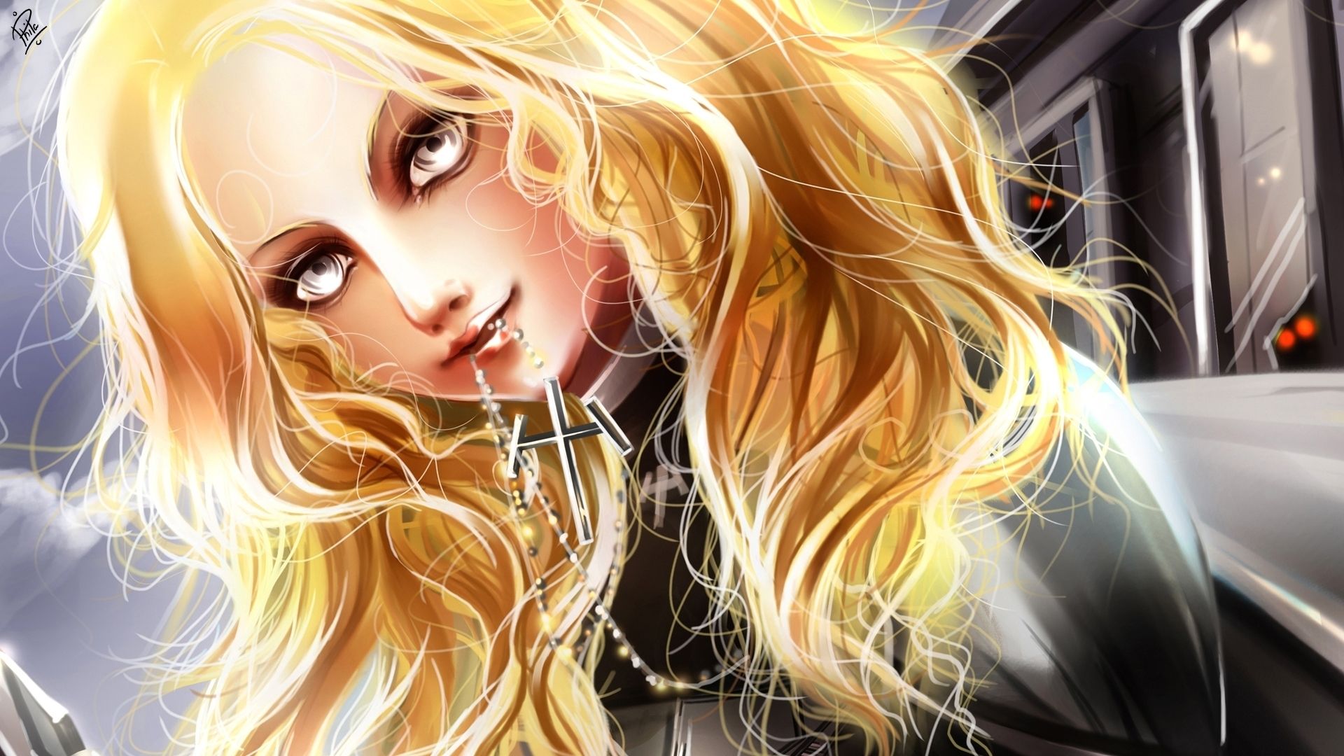 Ragazza anime bionda, Air, 1280x960 HD, Desktop