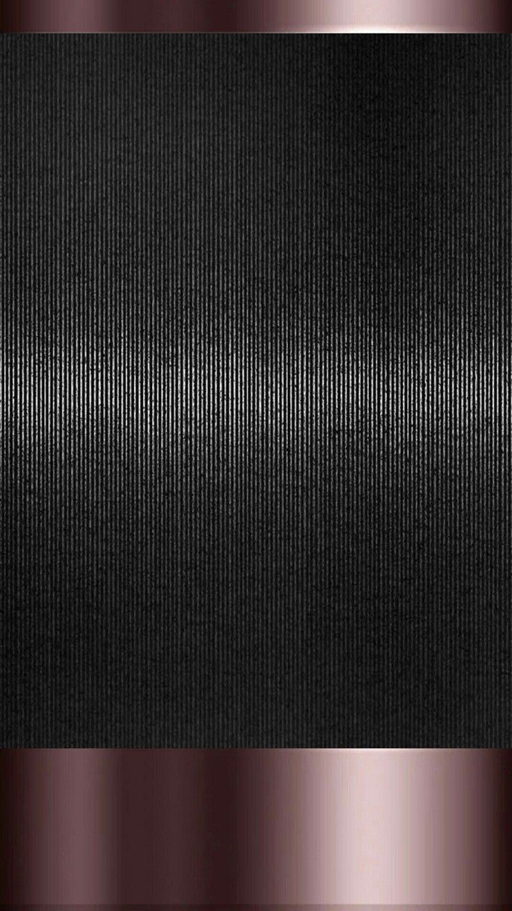 Texture nera con bordi oro rosa, 737x1311 Verticale, Telefono