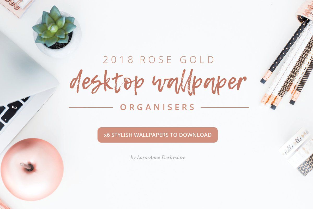 Scrivania oro rosa accessori, 1200x800 HD, Desktop