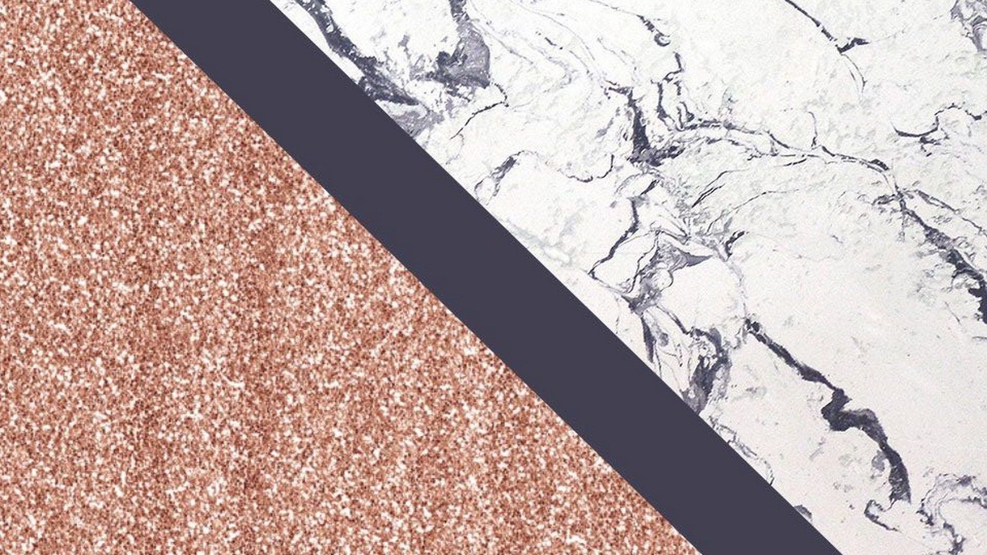 Glitter oro rosa e marmo, 1920x1080 1080p, Monitor Gaming