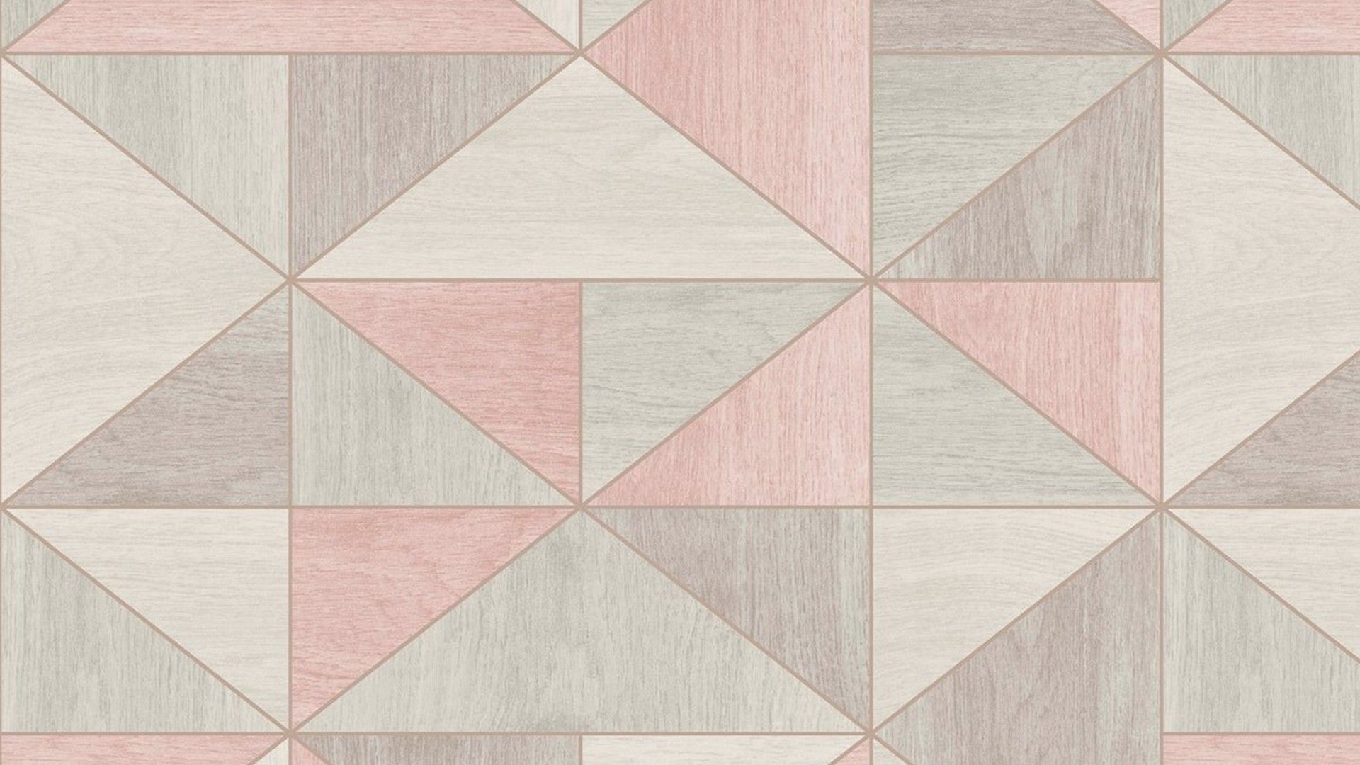 Triangoli geometrici rosa e grigio, 1920x1080 1080p, Desktop