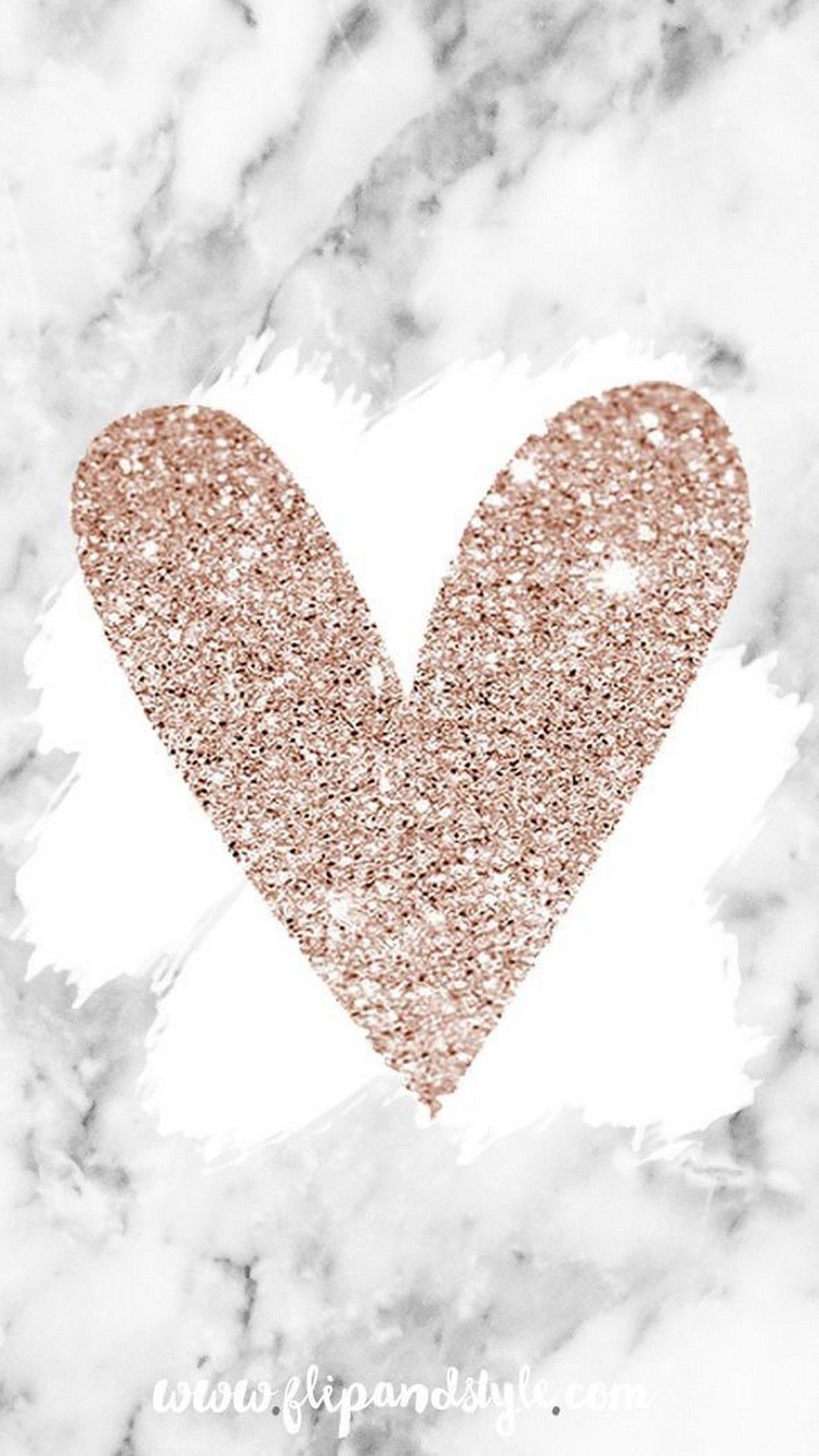 Glitter, pelliccia e marmo rosa, 1080x1920 Verticale, Mobile