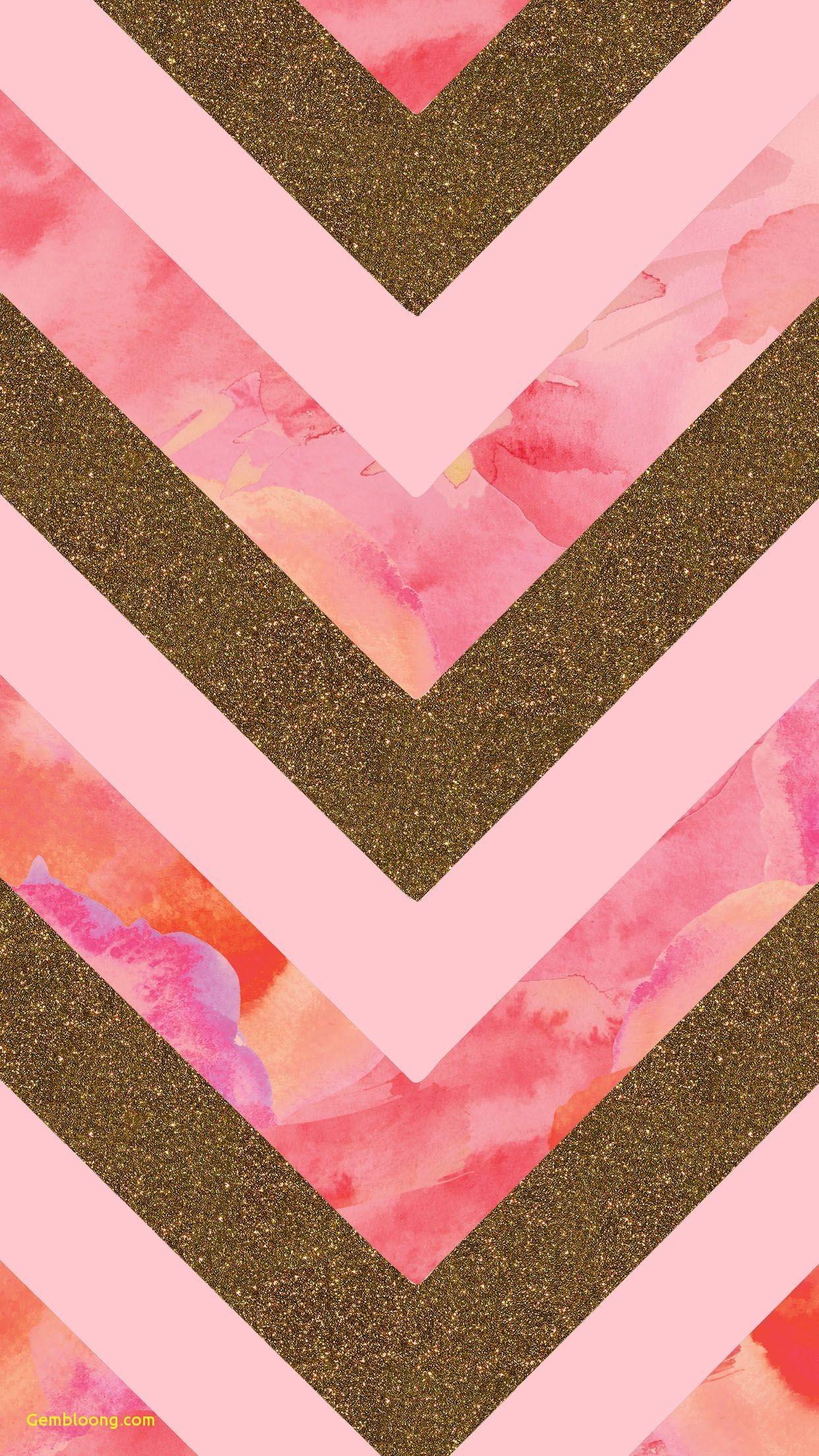 Chevron rosa oro glitter, 1242x2208 Full HD Verticale, Realme