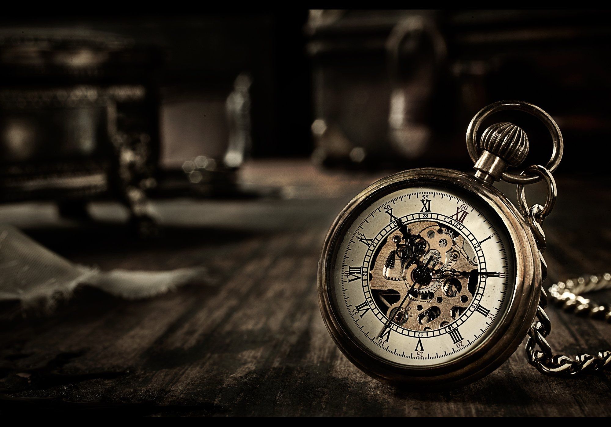 Orologio da tasca vintage meccanico, 2000x1400 alta risoluzione, PC