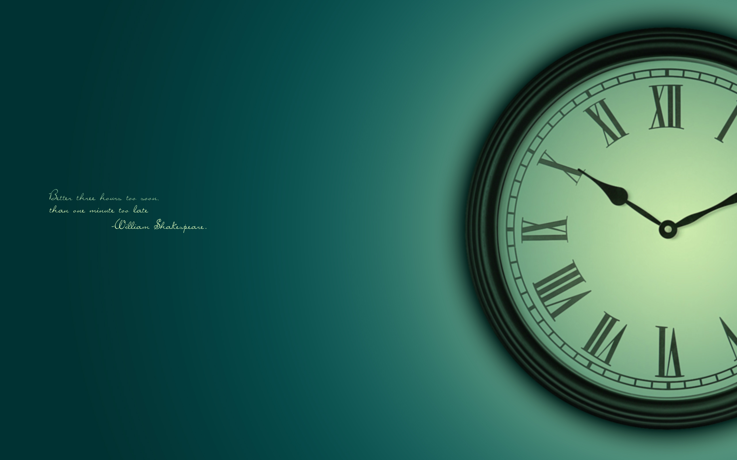 Orologio da parete verde, 2560x1600 2K, Laptop