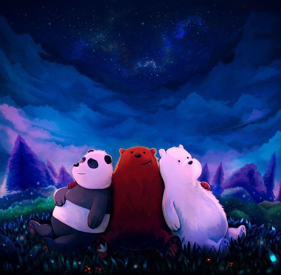 We Bare Bears sotto le stelle, 900x880 HD, iMac