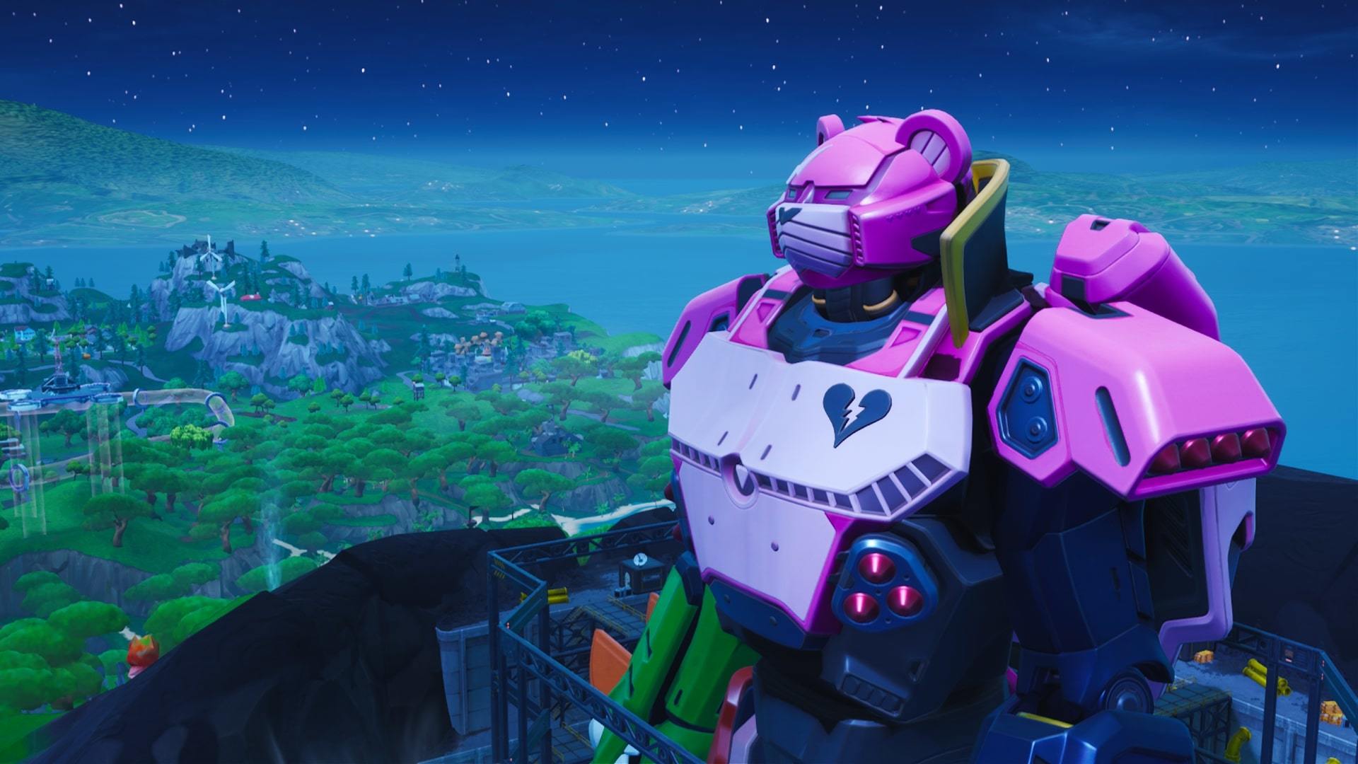 Skin Fortnite neon, 1920x1080 1080p, Desktop