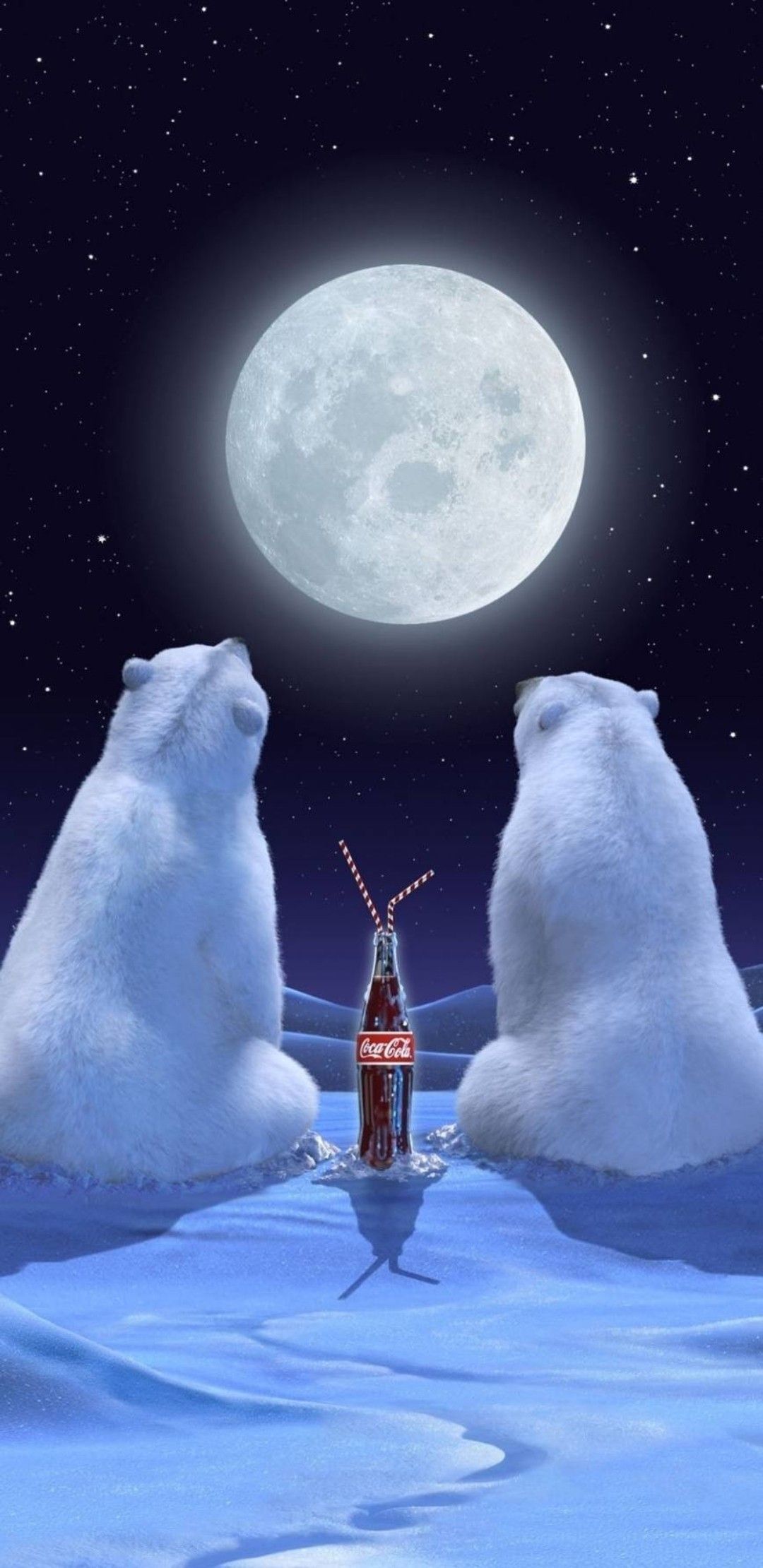 Cucciolo orso polare nella neve, 720x1280 Verticale, Telefono