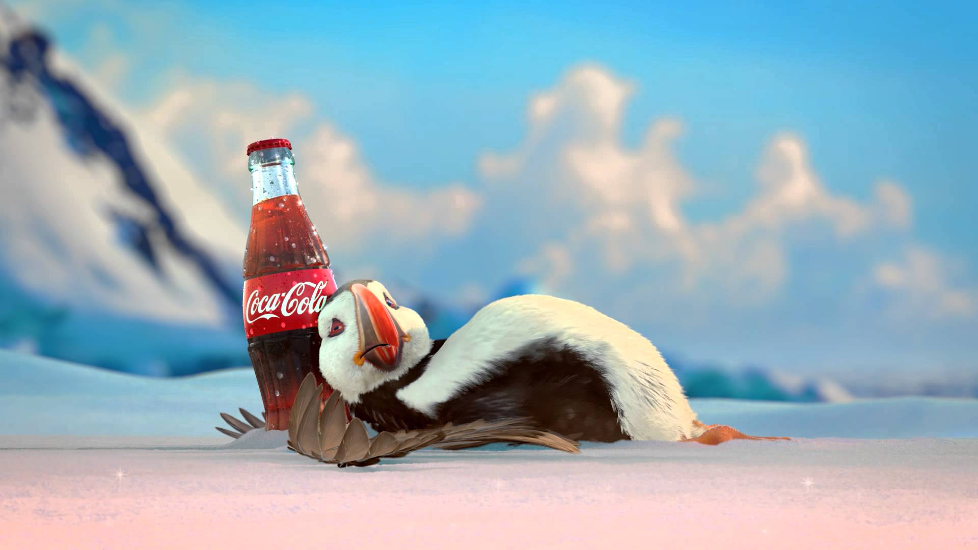 Orsi polari Coca-Cola luna, 1080x2220 Full HD Verticale, iPhone