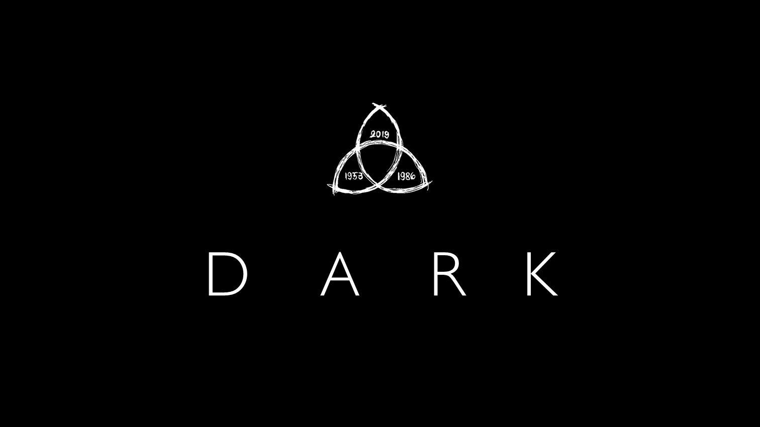 Logo serie Dark Netflix, 1512x850 720p, PC