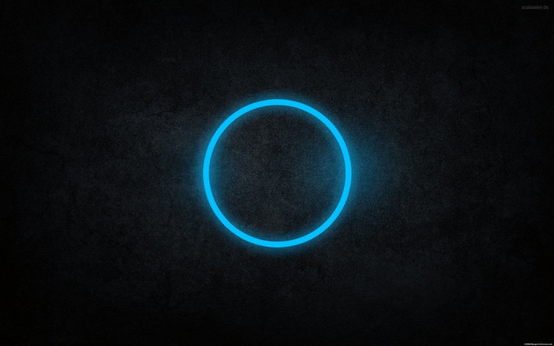 Cerchio neon blu scuro, 1920x1200 WUXGA, iMac