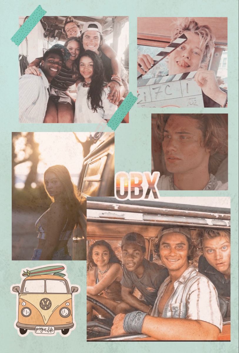Outer Banks collage personaggi, 813x1200 Verticale, Mobile