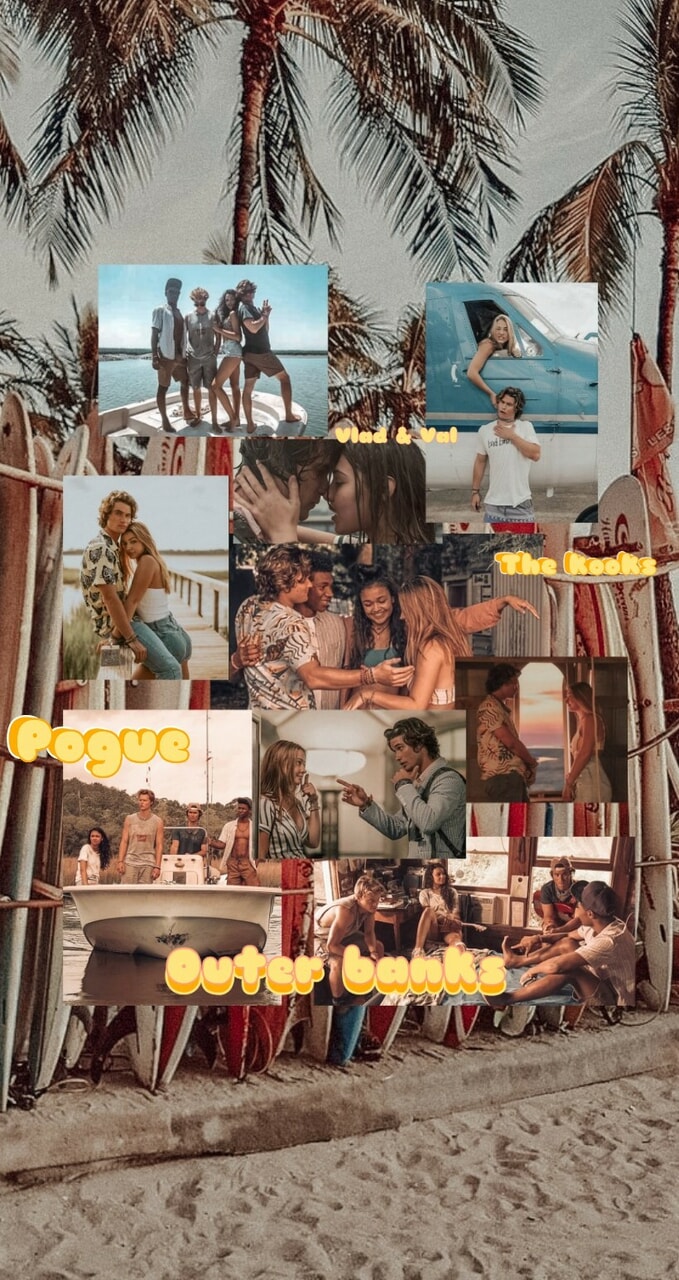 Collage foto Outer Banks, 679x1280 Verticale, Mobile