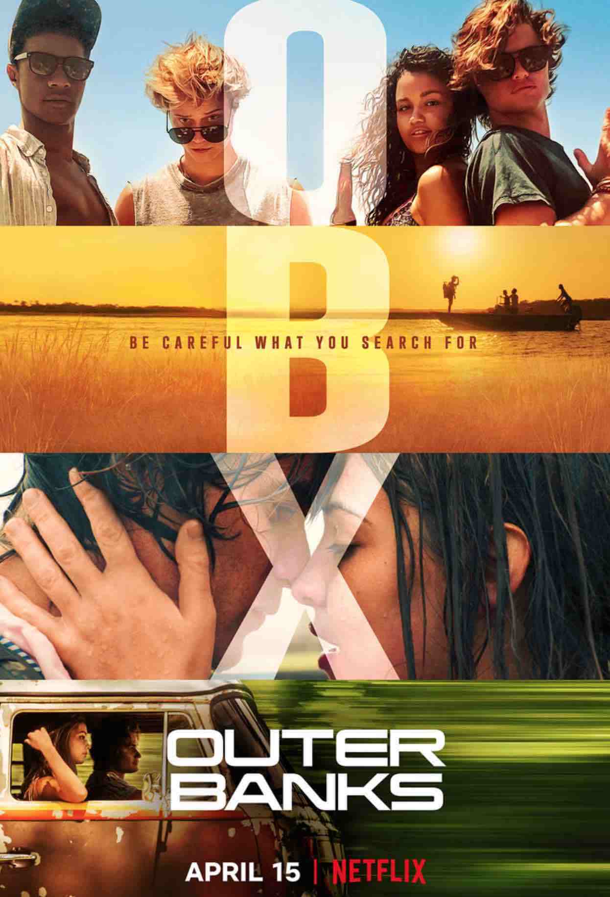 Outer Banks poster Netflix, 1246x1830 Verticale, Telefono