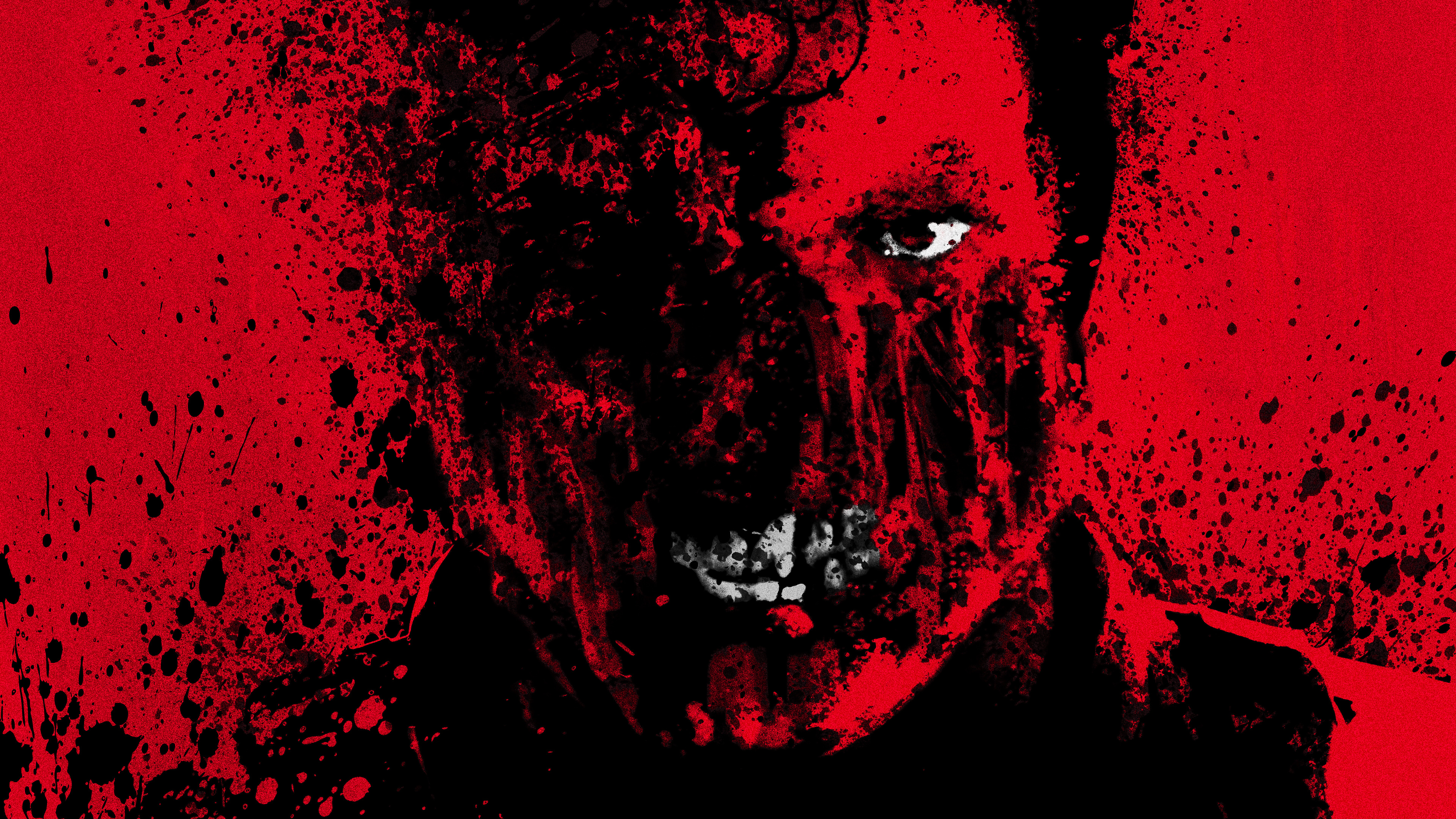 Overlord film poster rosso, 3840x2160 4K, Desktop 4K