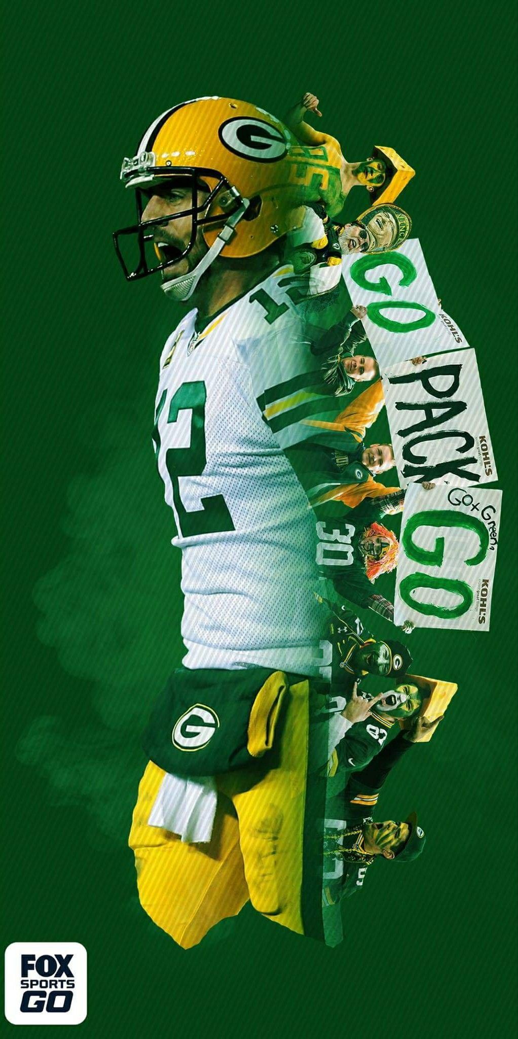 Aaron Rodgers Green Bay Packers, 1022x2048 Verticale, Telefono