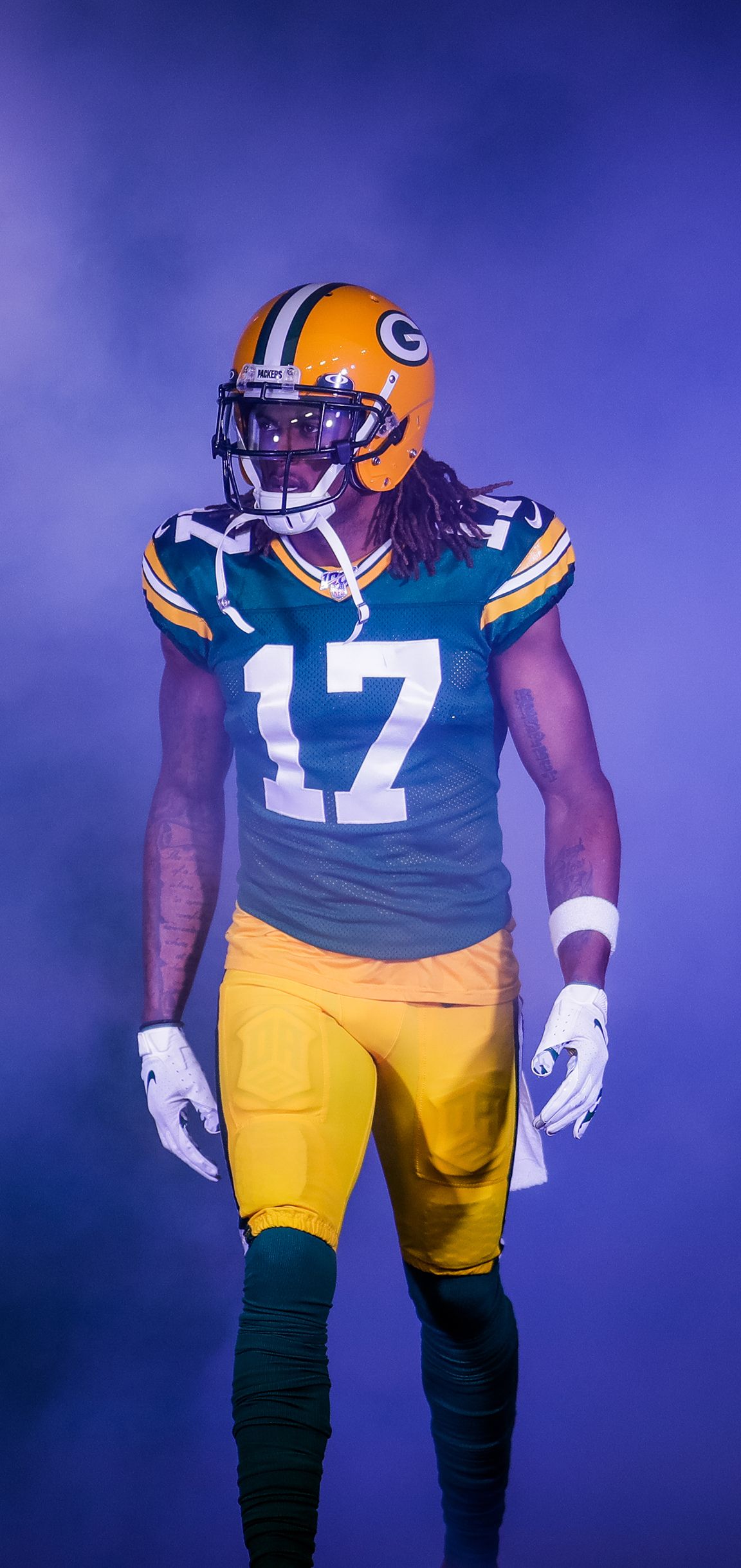 Giocatore Green Bay Packers numero 17, 1152x2436 Full HD Verticale, Smartphone