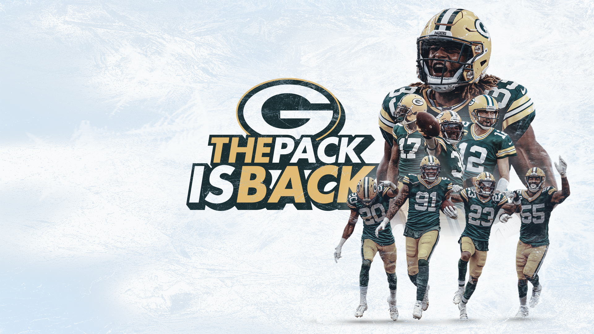 Giocatori Green Bay Packers logo, 1920x1080 Full HD, PC Desktop