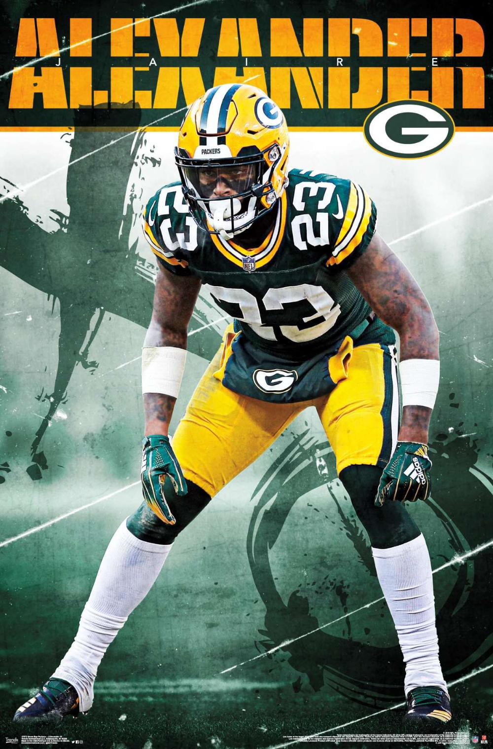 Giocatore Green Bay Packers Alexander, 1000x1518 Verticale, Telefono