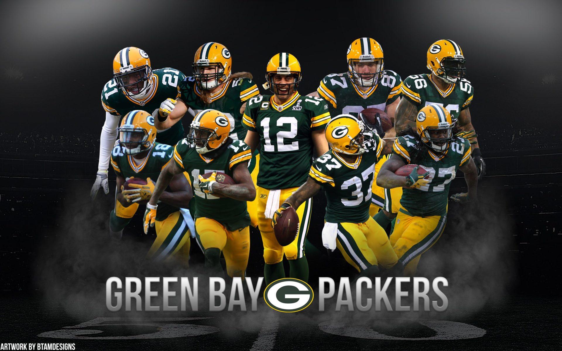 Giocatori Green Bay Packers NFL, 1920x1200 Full HD+ WUXGA, PC Desktop