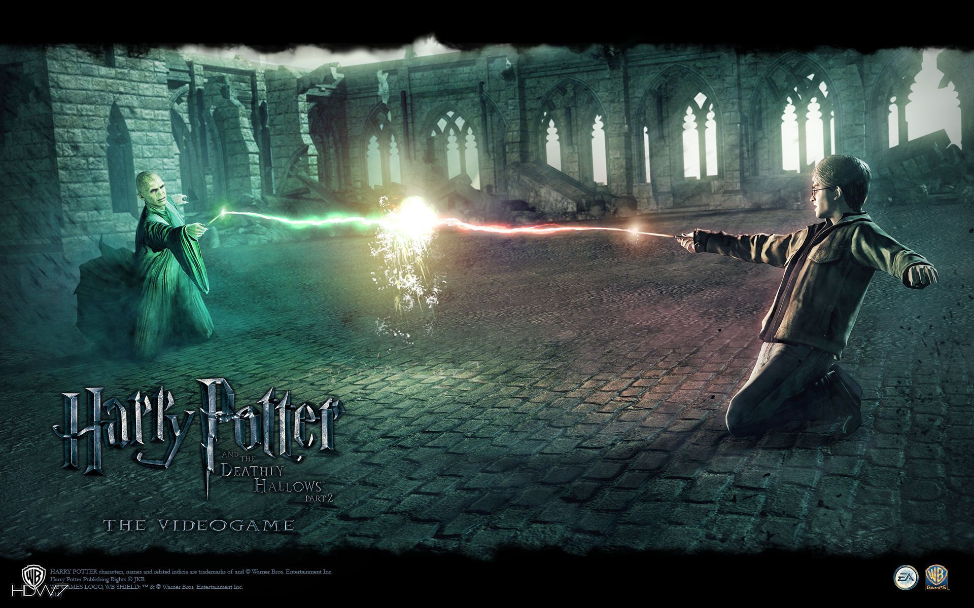 Castello Hogwarts battaglia notturna, 1562x966 HD, Desktop