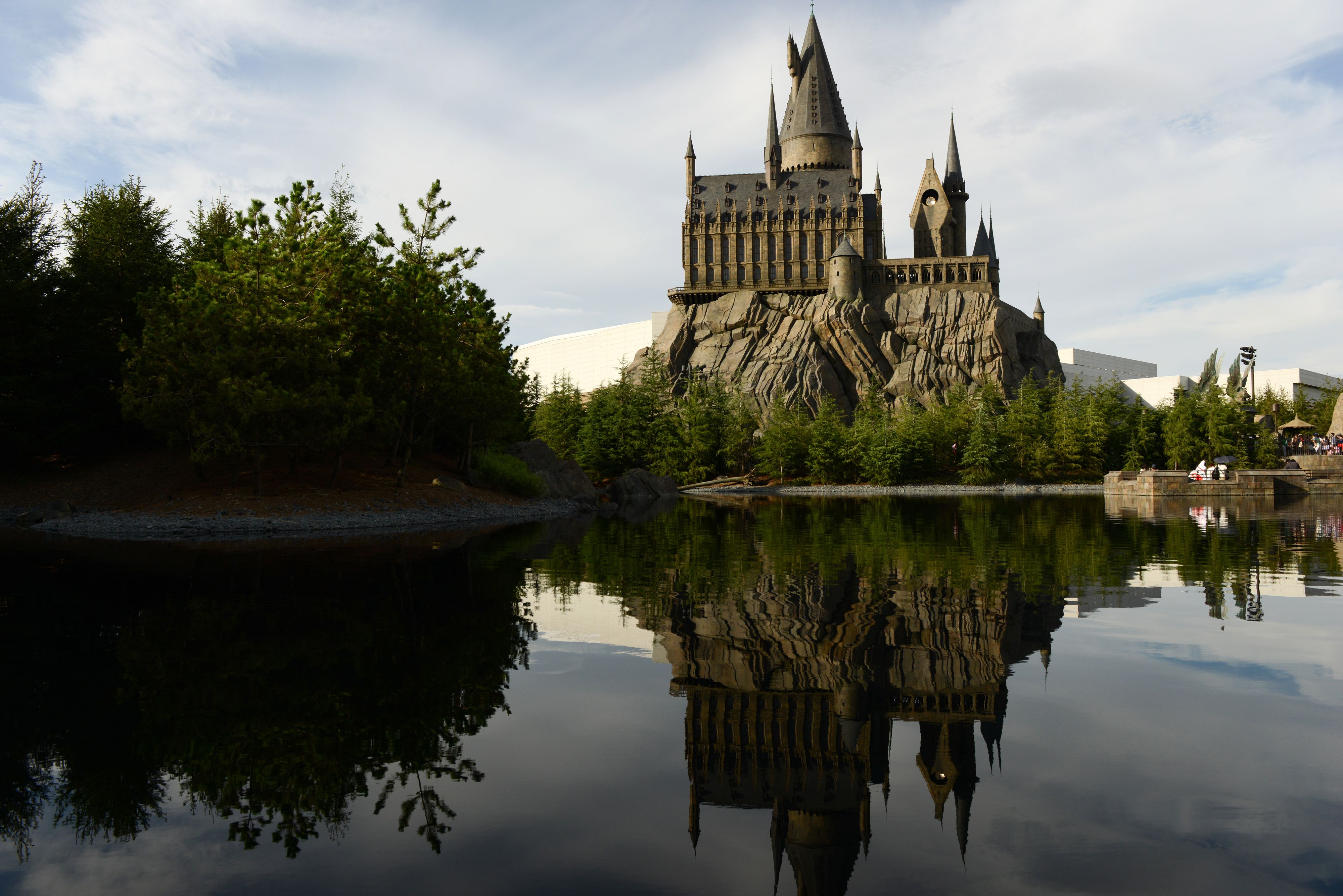 Castello di Hogwarts al crepuscolo, 1280x850 720p, PC
