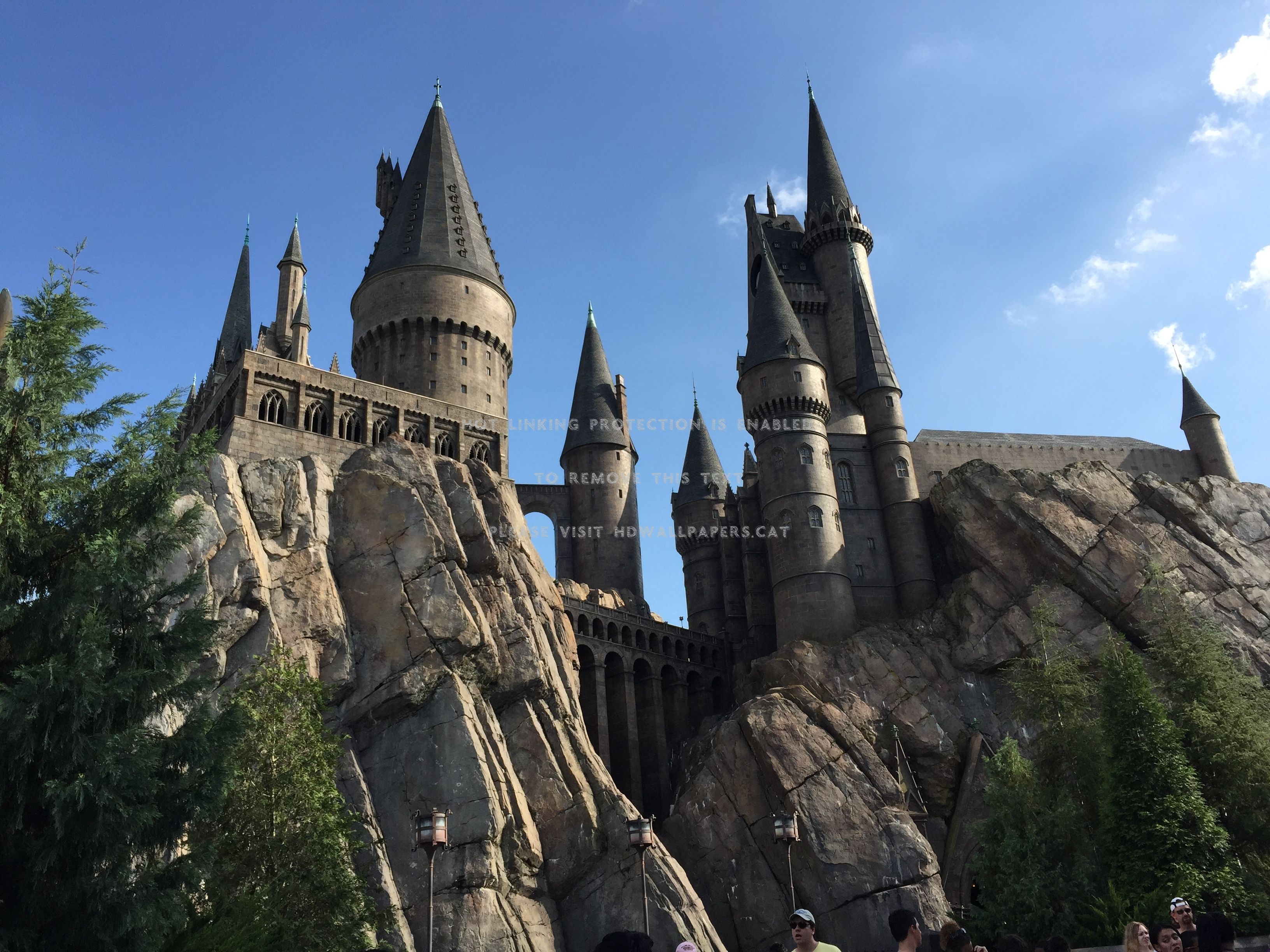 Castello Hogwarts con lago, 4000x2670 4K, Desktop 4K