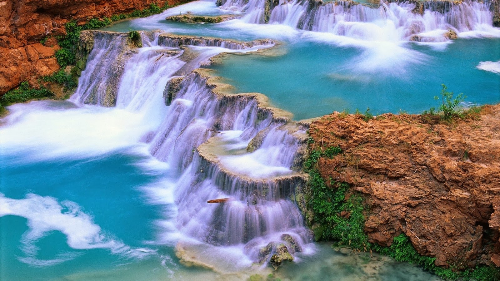 Cascate turchesi Havasu Falls, 1600x900 900p, iMac