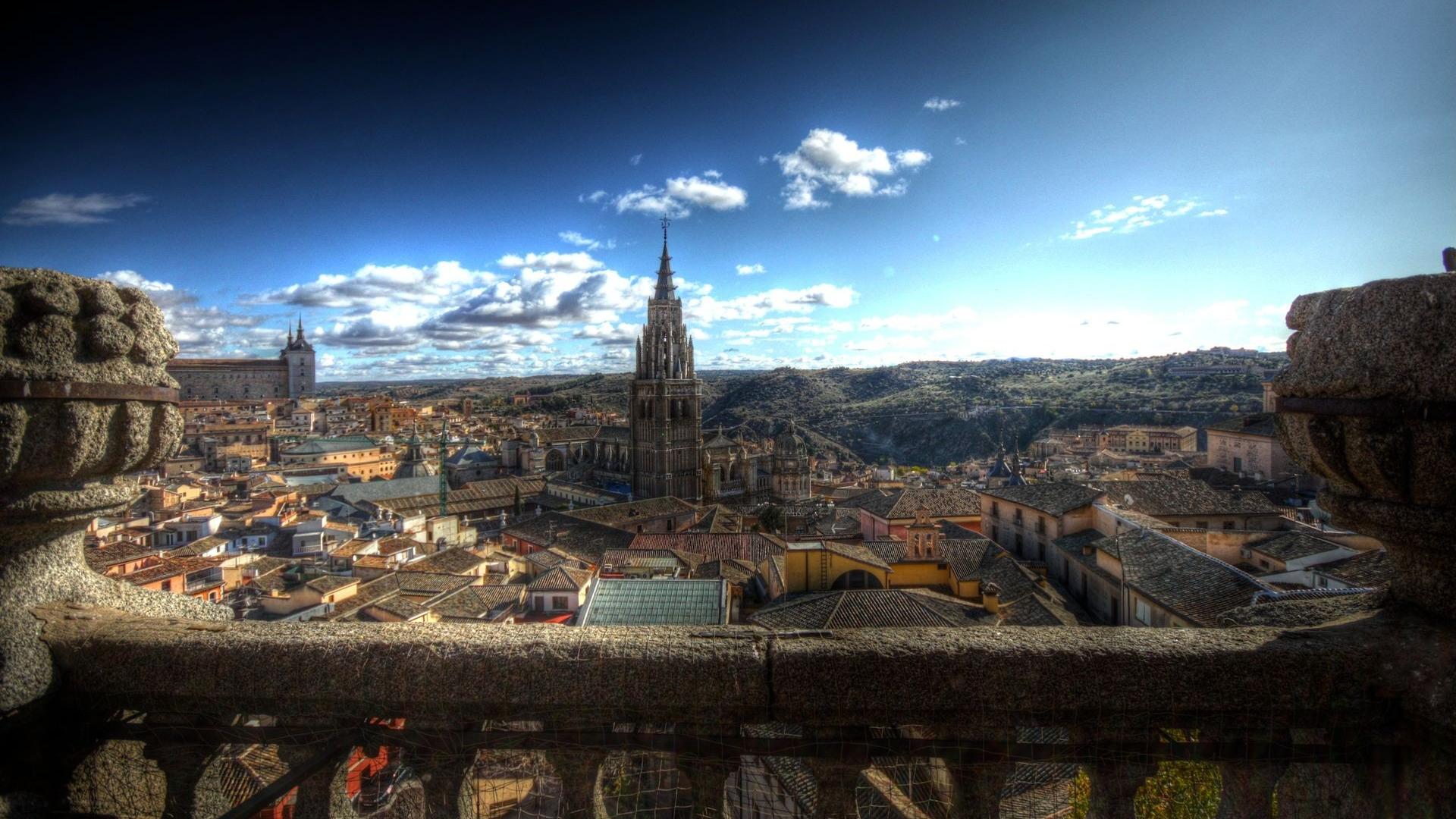 Ponte su laghetto al tramonto, 2000x1262 alta risoluzione, Desktop