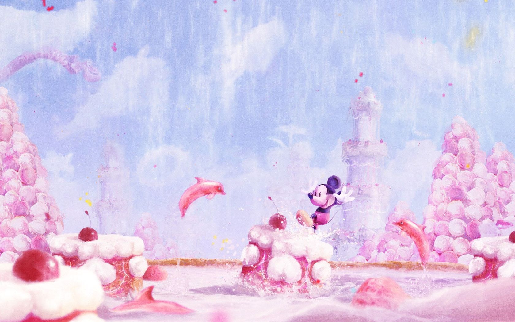 Topolino nel paese dei dolci, Disney, 1680x1050 HD, Desktop