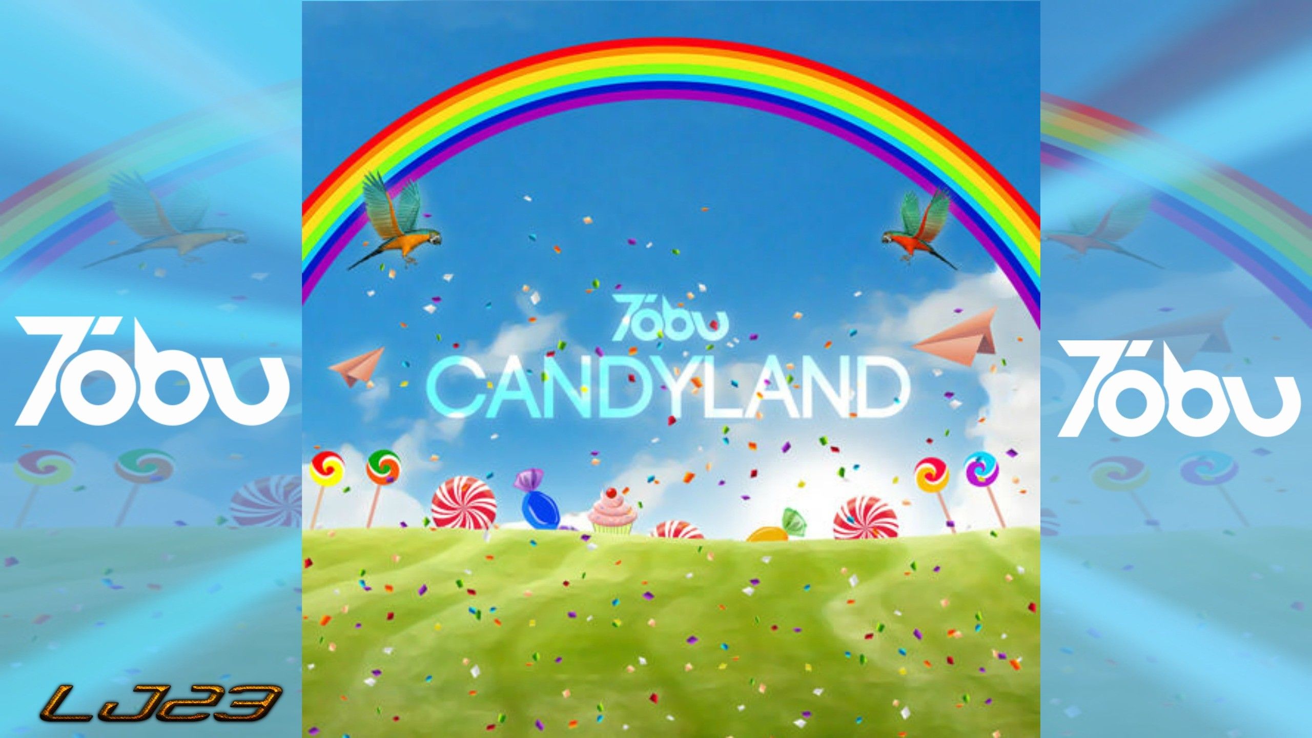 Candyland Tobu arcobaleno caramelle, 2560x1440 2K QHD, PC