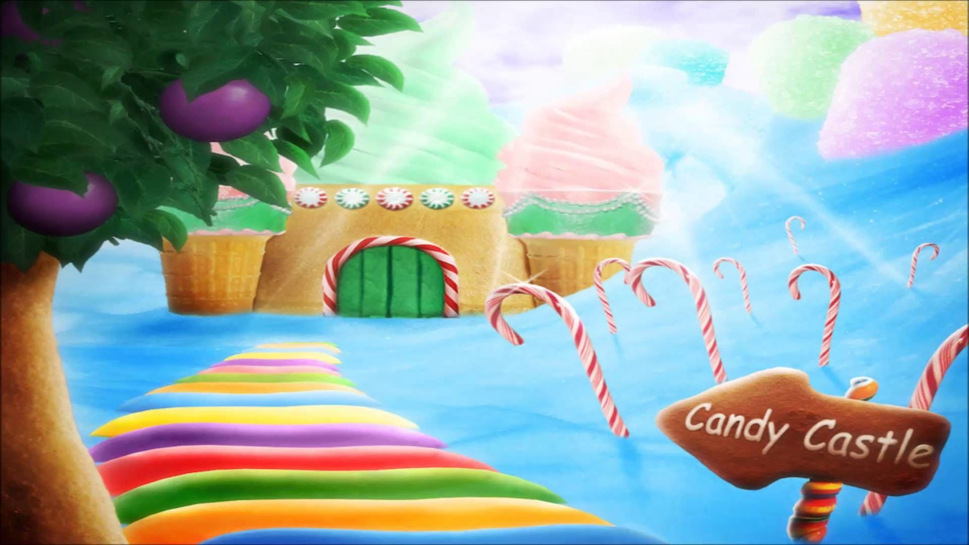 Candy Castle paese dei dolci, 1920x1080 Full HD 1080p, Laptop