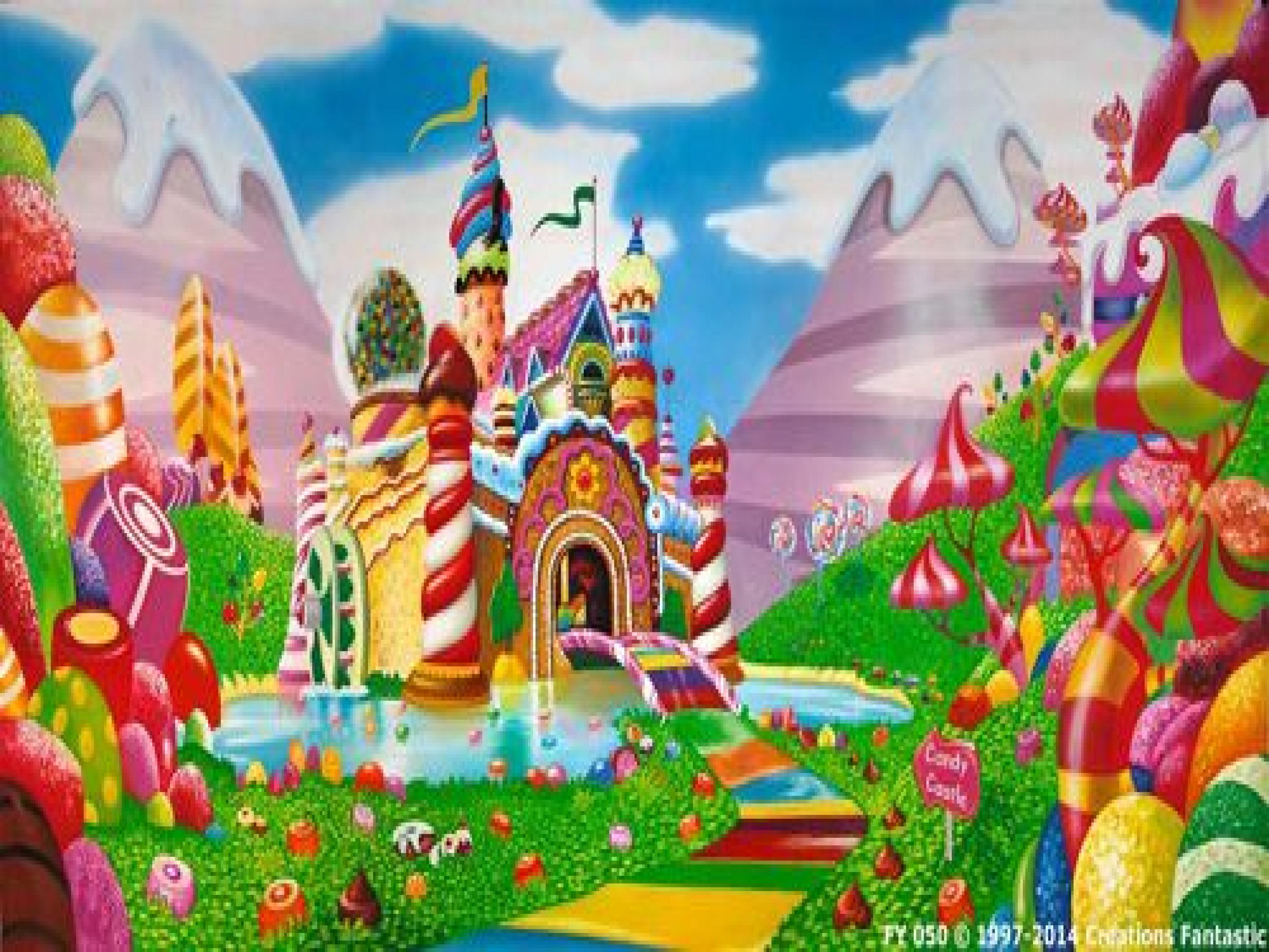 Castello di caramelle colorato, 2800x2100 WQXGA, Monitor Gaming