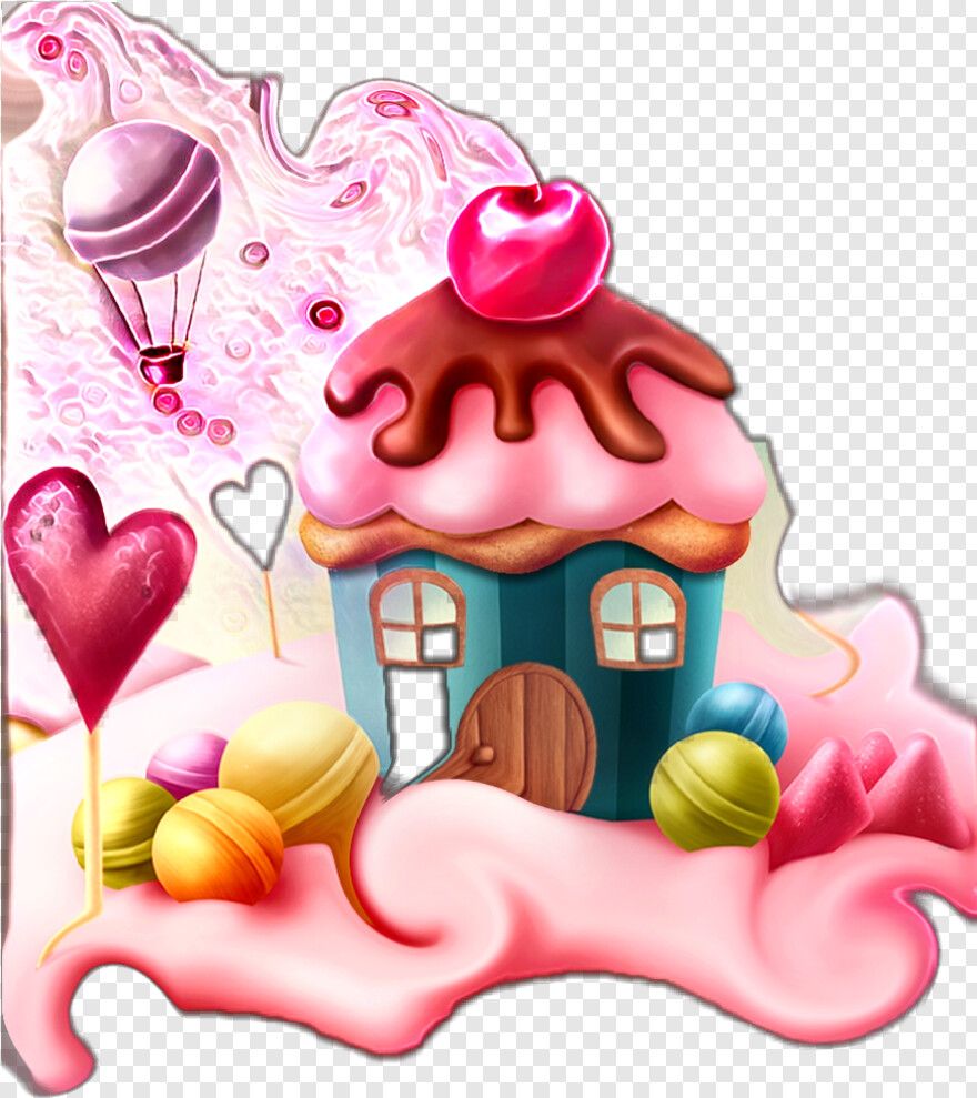 Casa cupcake Paese dei Dolci, 880x989 Verticale, Telefono