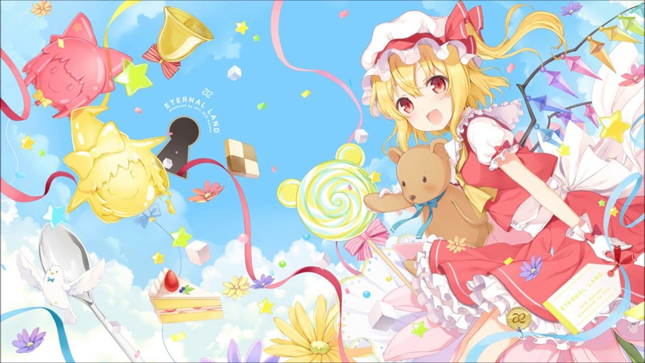 Ragazza anime paese dolci, 1280x720 720p, PC