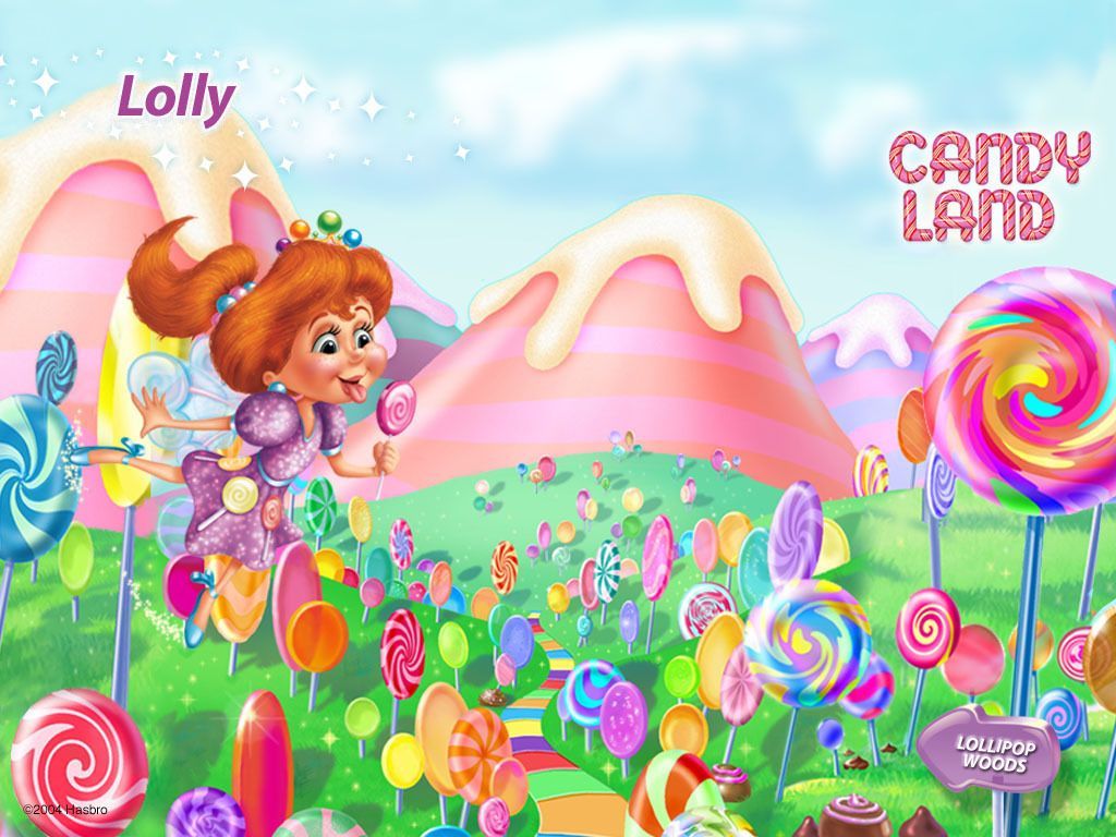 Lolly Candy Land personaggio, 1024x768 HD, PC Desktop