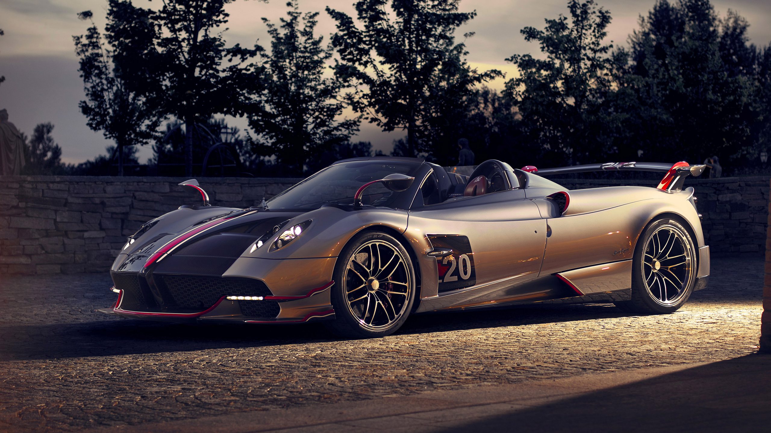 Pagani Huayra Roadster BC, 2560x1440 QHD, Monitor Gaming