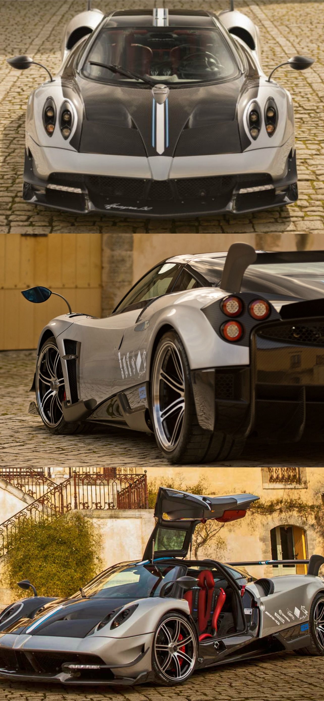 Pagani Zonda collage, 1284x2778 Full HD Verticale, Smartphone
