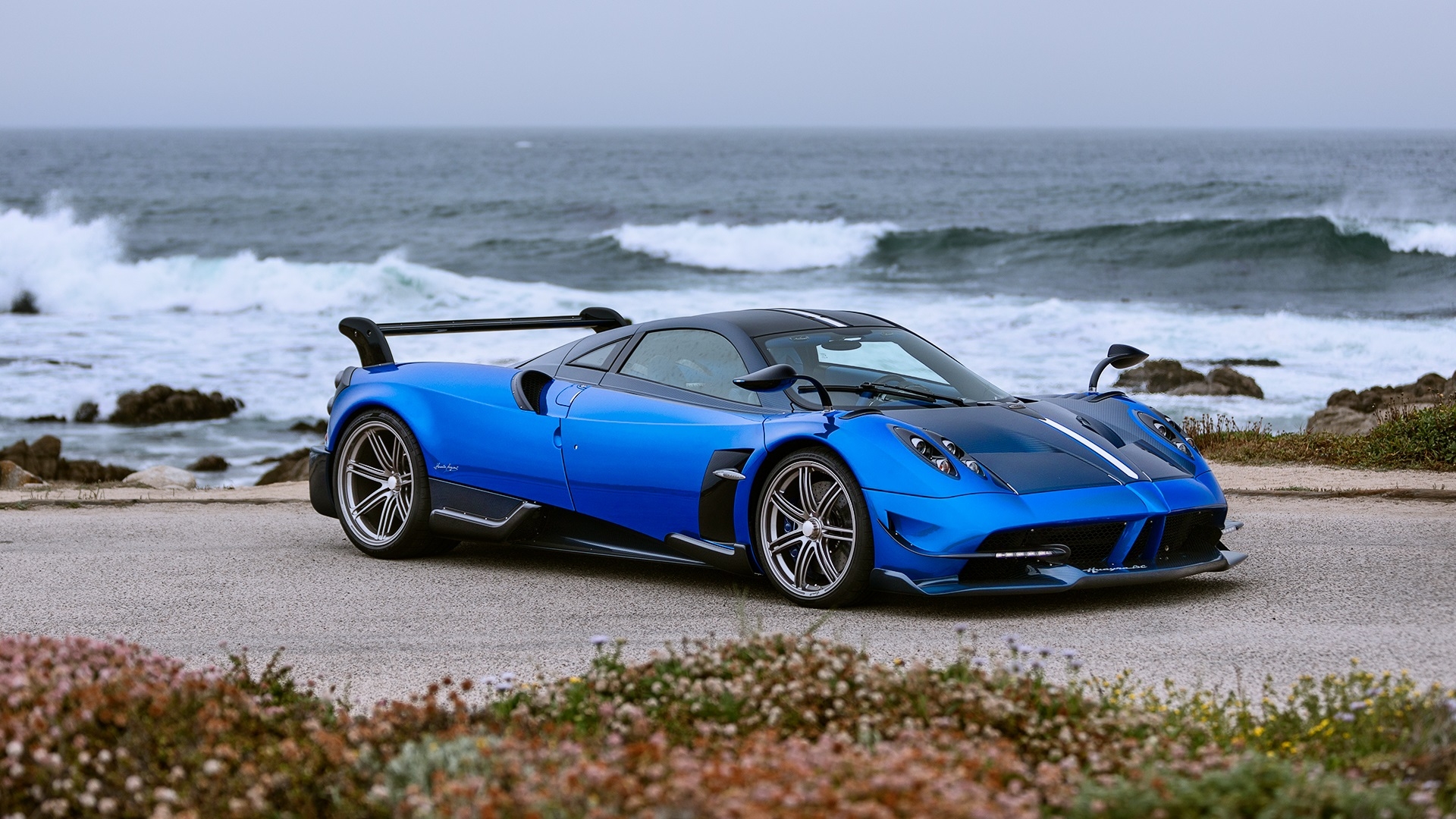 Pagani Huayra blu oceano, 1920x1080 1080p, Desktop