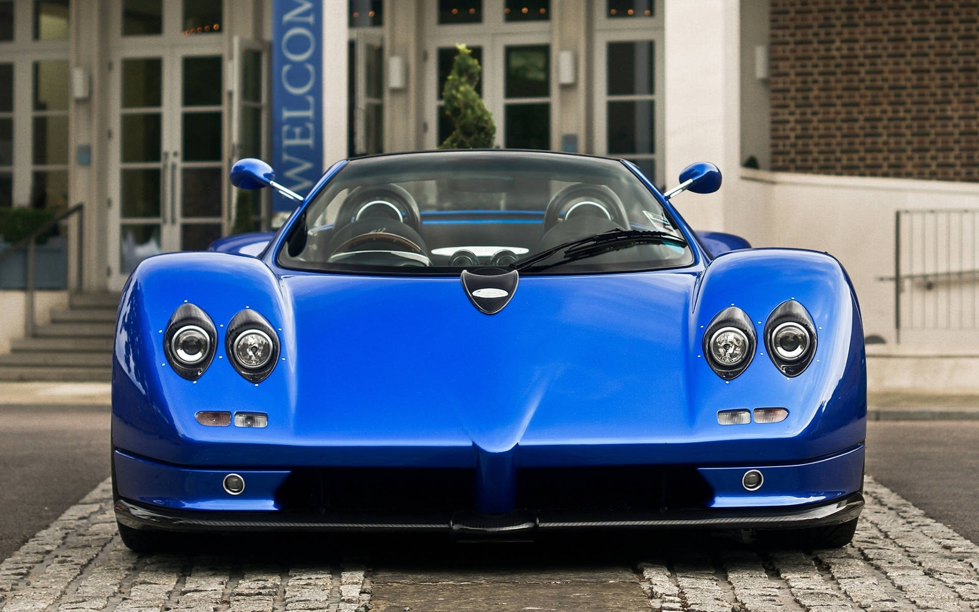 Pagani Zonda blu, 1920x1200 WUXGA, Desktop