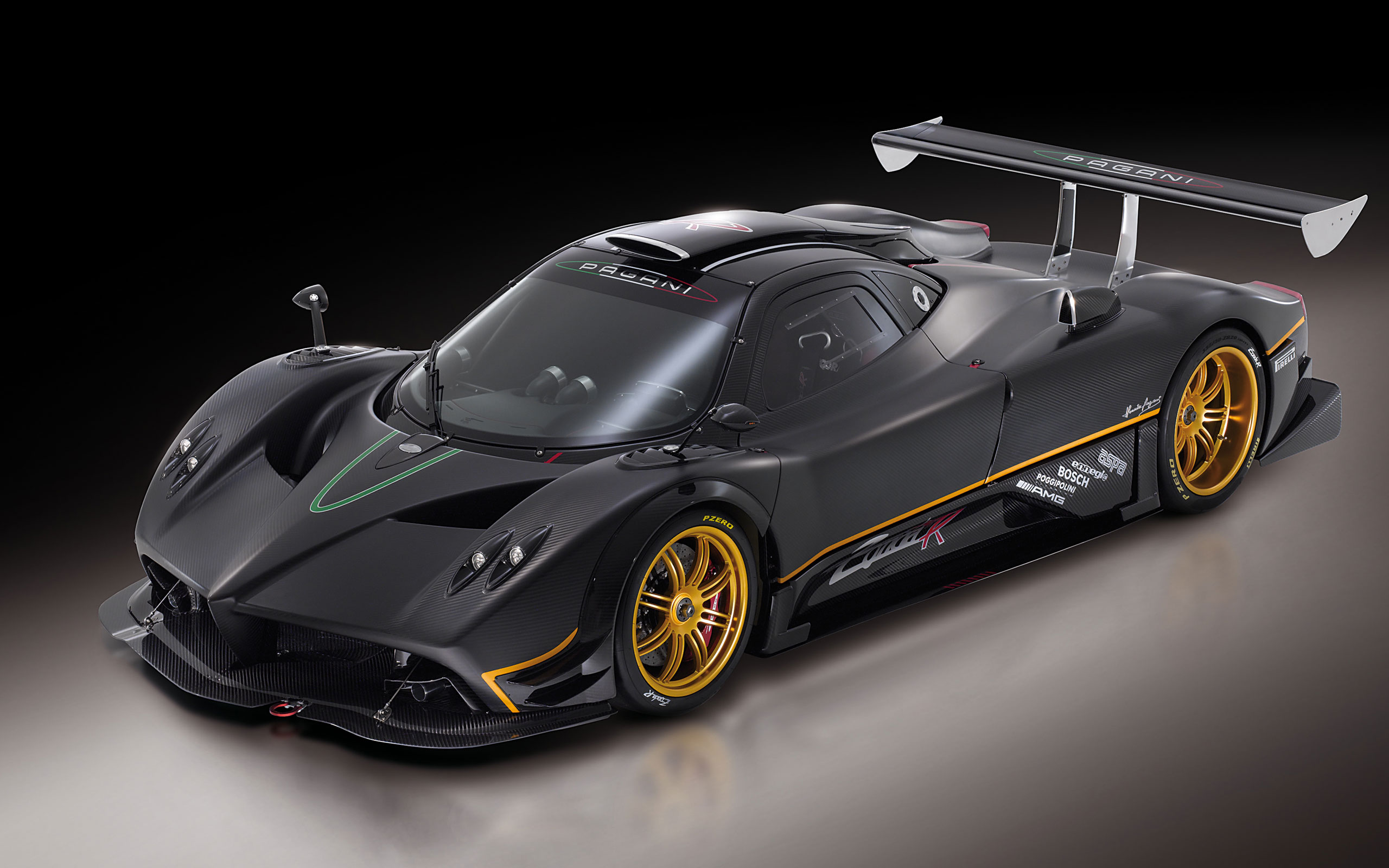 Pagani Zonda R nera, 2560x1600 WQXGA, PC