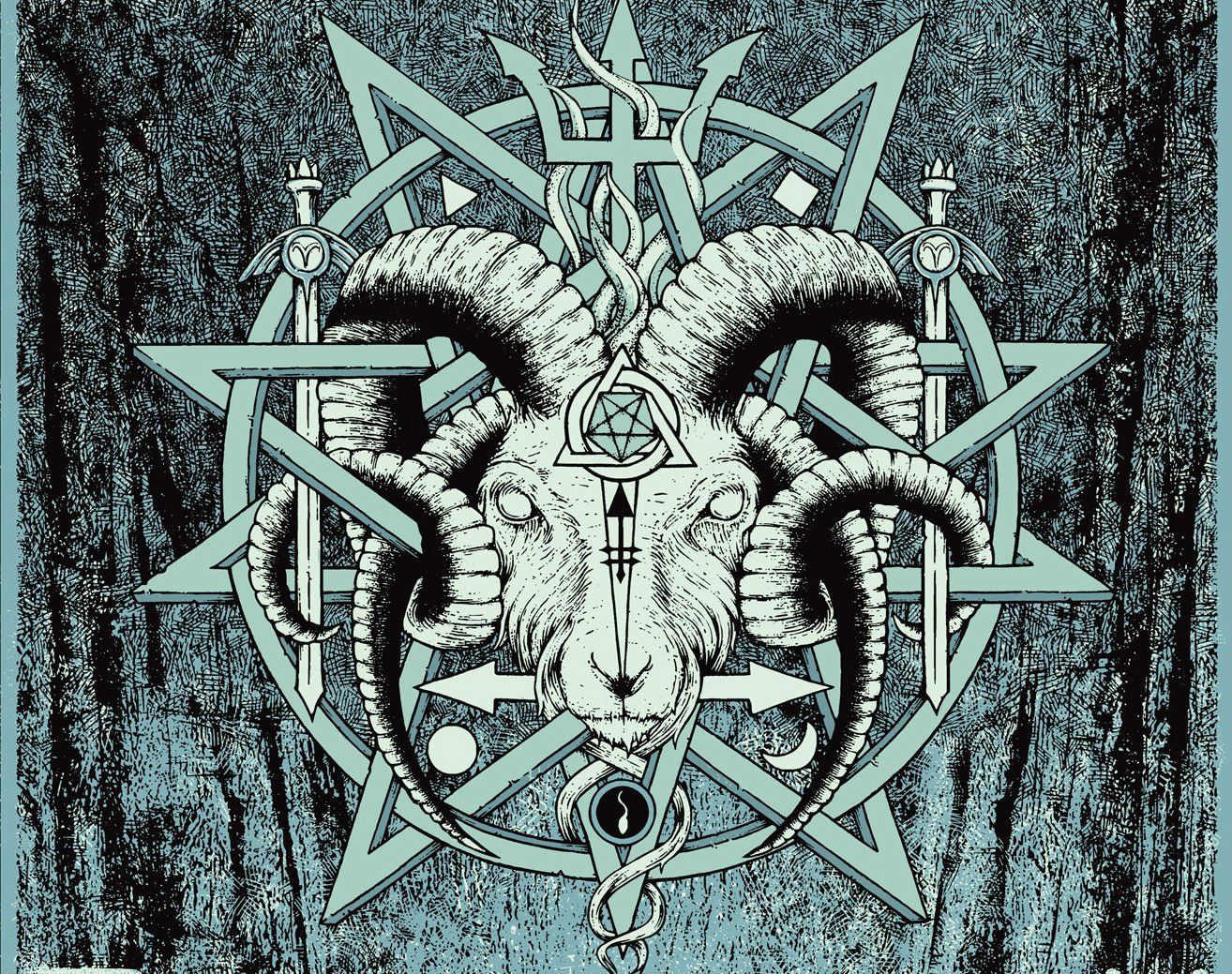 Pentagramma rosso rune wicca, 1400x1100 HD, ROG Asus Laptop