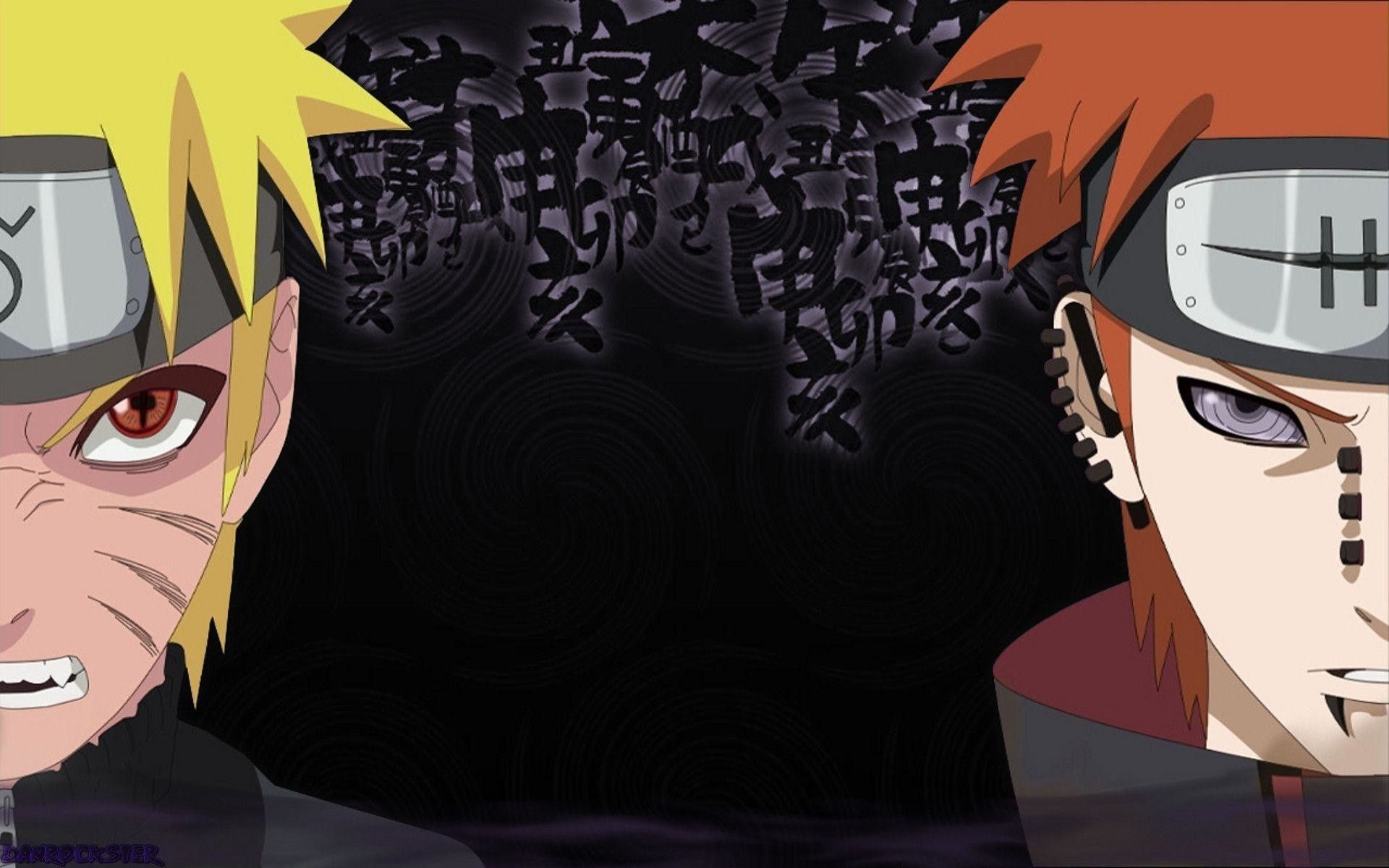 Naruto e Pain, Naruto Shippuden, 1920x1200 Full HD+, PC