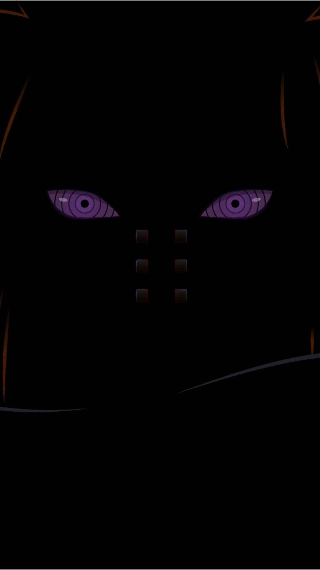 Occhi Rinnegan Pain Naruto, 1080x1920 Verticale, iPhone Plus