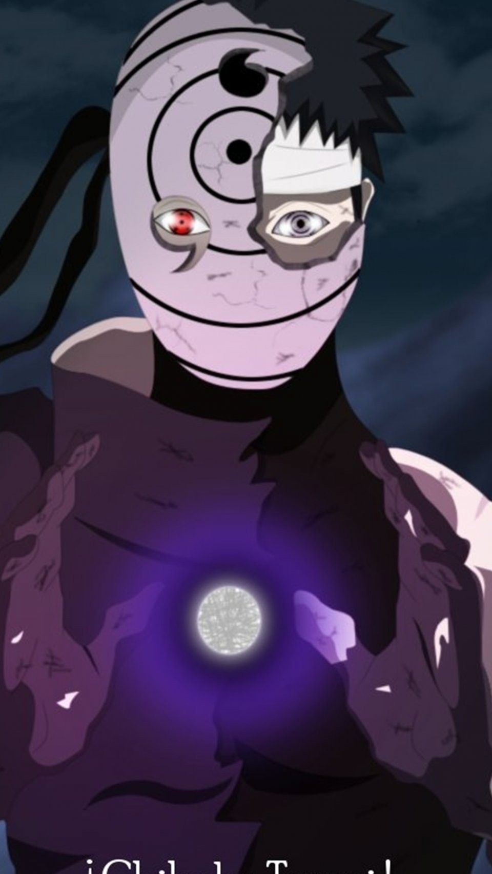 Pain Naruto maschera arancione, 960x1704 Full HD Verticale, iPhone Air