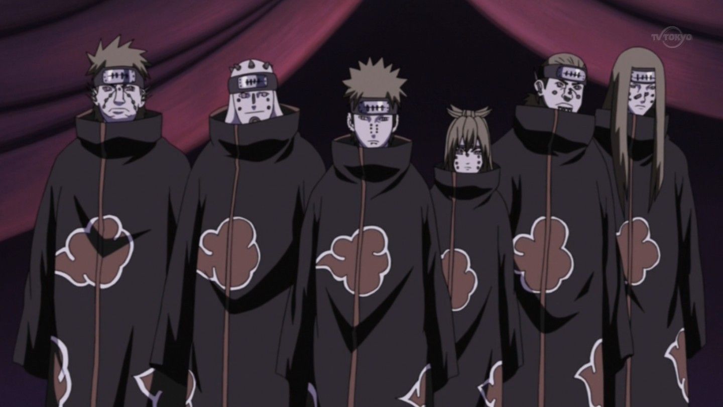 Sei Pain Akatsuki Naruto, 1440x810 720p, Laptop