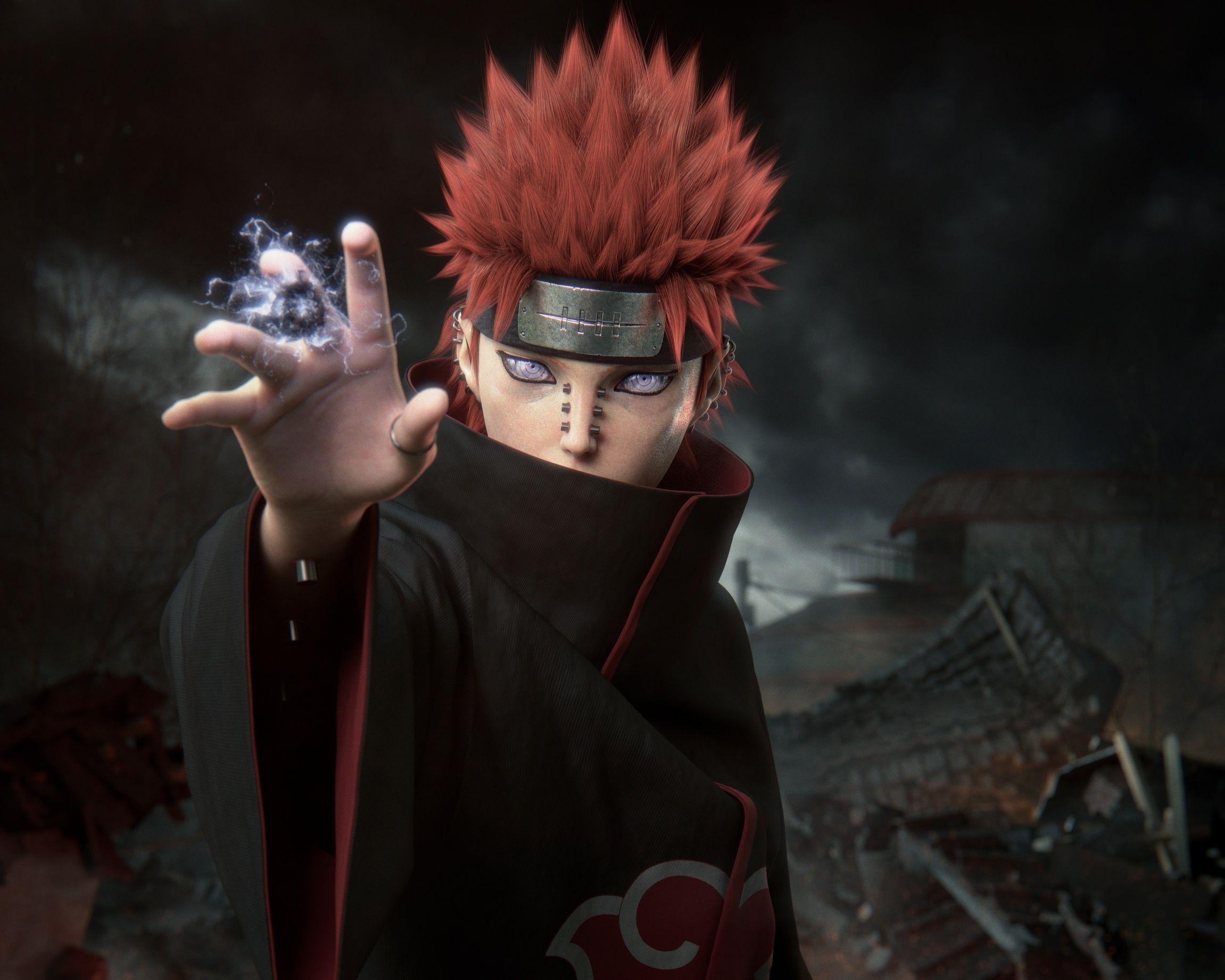Pain Naruto Akatsuki, 2302x1842 2K, iMac